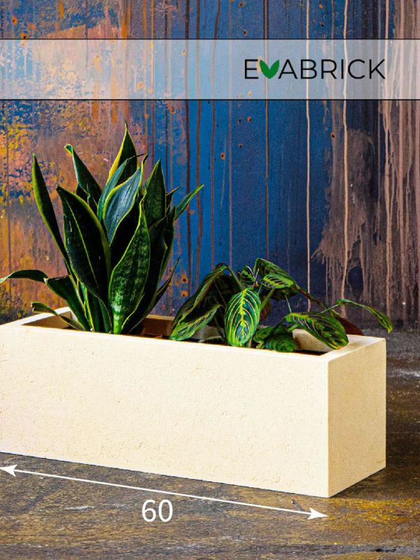 Evaform Rectangle 22 л, 22*60 см, 10 кг, бежевый, прямоугольник