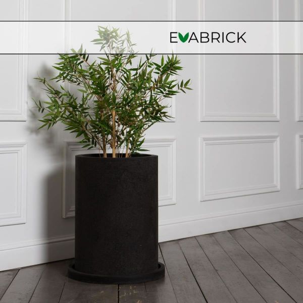 Evaform Cylinder 56 л, 55*40 см, 21 кг, черный, цилиндр с поддоном