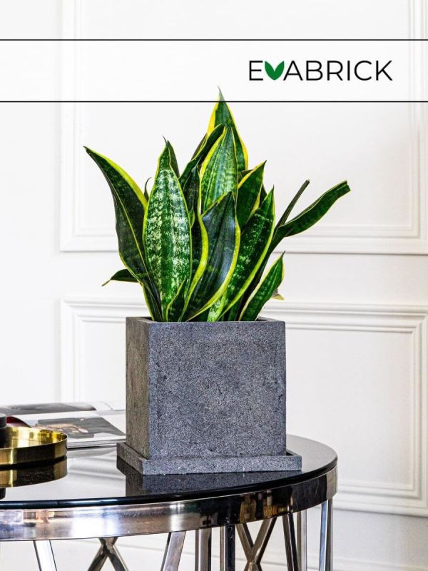 Evaform Cube 5 л, 20*20 см, 5 кг, серый, куб с поддоном