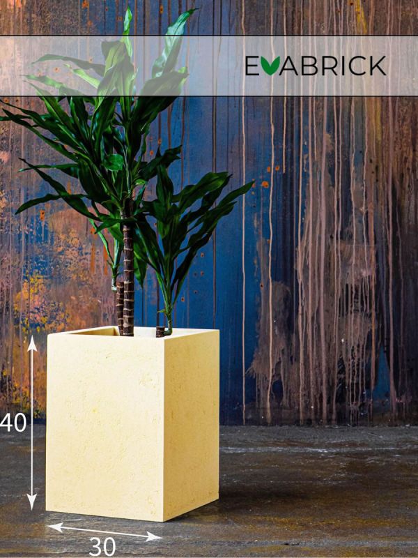 Evaform Cube 29 л, 40*30 см, 10 кг, бежевый, куб