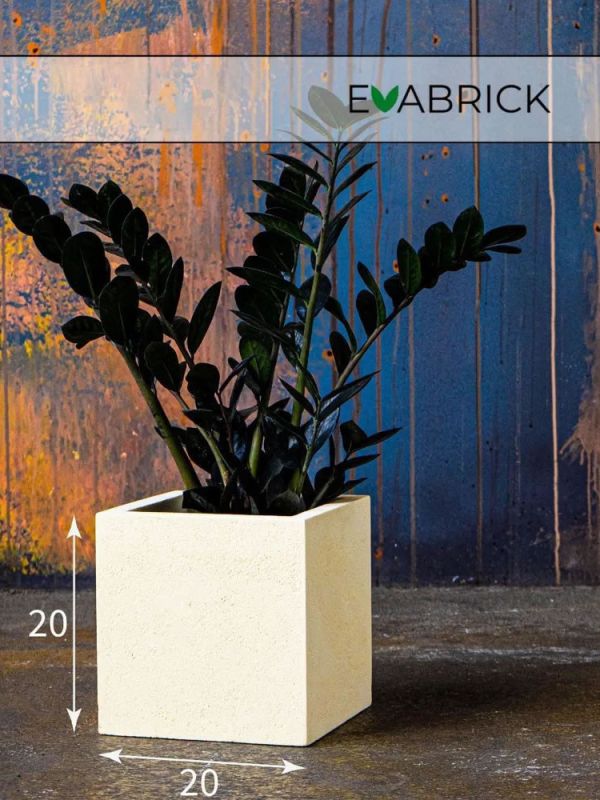 Evaform Cube 5 л, 20*20 см, 4 кг, бежевый, куб