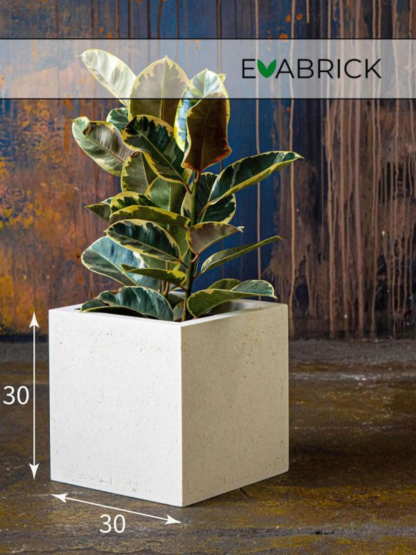 Evaform Cube 20 л, 30*30 см, 8 кг, бежевый, куб