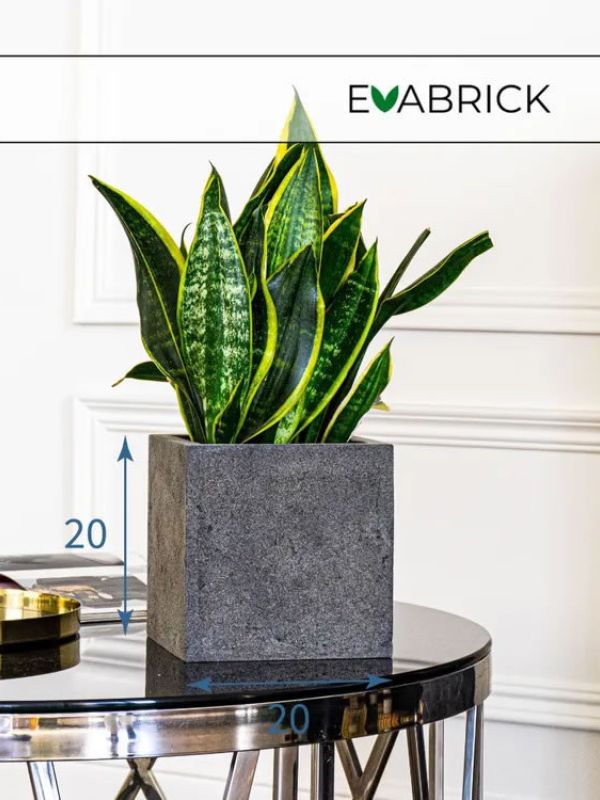 Evaform Cube 5 л, 20*20 см, 4 кг, серый, куб
